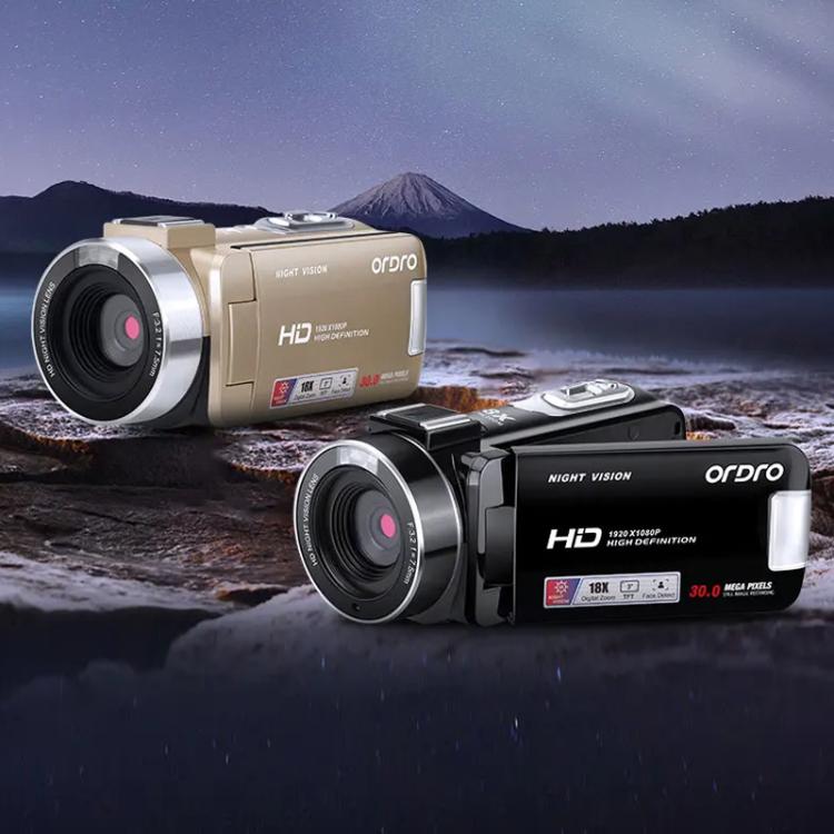 Ordro 1080P 30fps HD Night Vision Infrared Digital Camera, B320 Black, B320 Gold Ordro 1080P 30fps HD Night Vision Infrared Digital Camera, B320 Black, B320 Gold